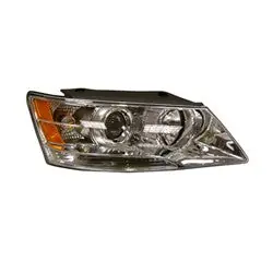 Right Side Headlamp Assembly Composite 2009 - 2010 HYUNDAI SONATA CAPA HY2503148C 921020A500 - CAPA Save Now