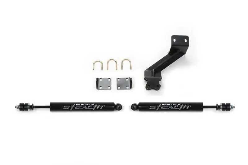 In Demand Fabtech 14-18 Ram 2500 & 13-18 Ram 3500 HD Dual Stealth Steering Stabilizer Kit