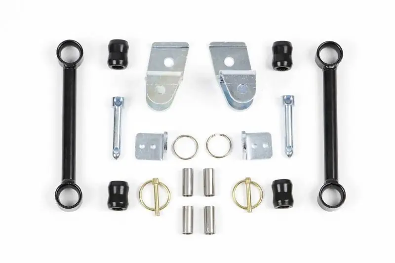 Same Day Shipping Fabtech 07-18 Jeep JK 4WD 3-5in Front Sway Bar End Link & Disconnect Kit