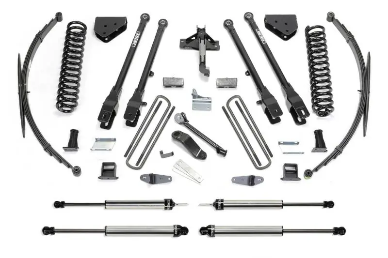 Seasonal Sale Fabtech 11-16 Ford F350 4WD 10in 4Link Sys w/Coils & Dlss Shks