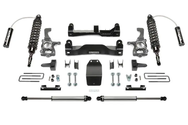 Next Day Delivery Fabtech 09-13 Ford F150 4WD 4in Perf Sys w/Dlss 2.5 C/O Resi & Rr Dlss