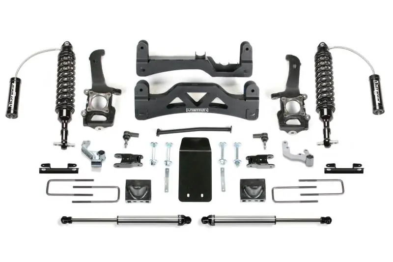 Clearance Fabtech 09-13 Ford F150 4WD 6in Perf Sys Gen II w/Dlss 2.5 C/O Resi & Rr Dlss