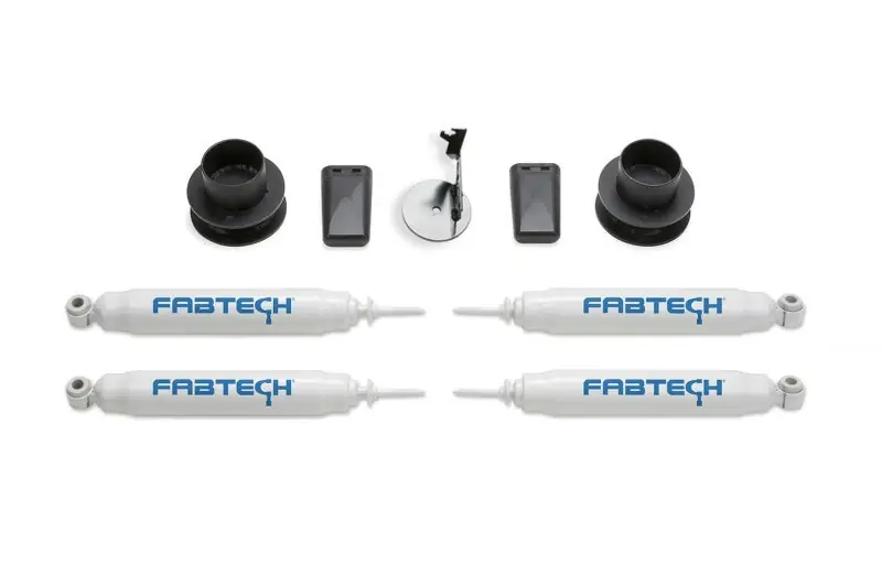 Fabtech 19-22 Ram 2500 4WD 2.5in Coil Spcr Kit w/Perf Shks Holiday Sale