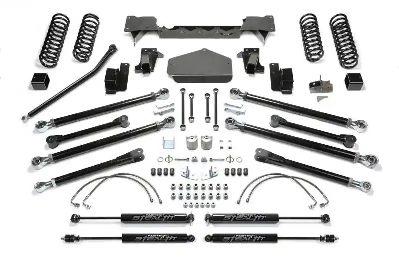 Luxury Fabtech 07-18 Jeep JK 2-Door 3in Crawler w/Stealth