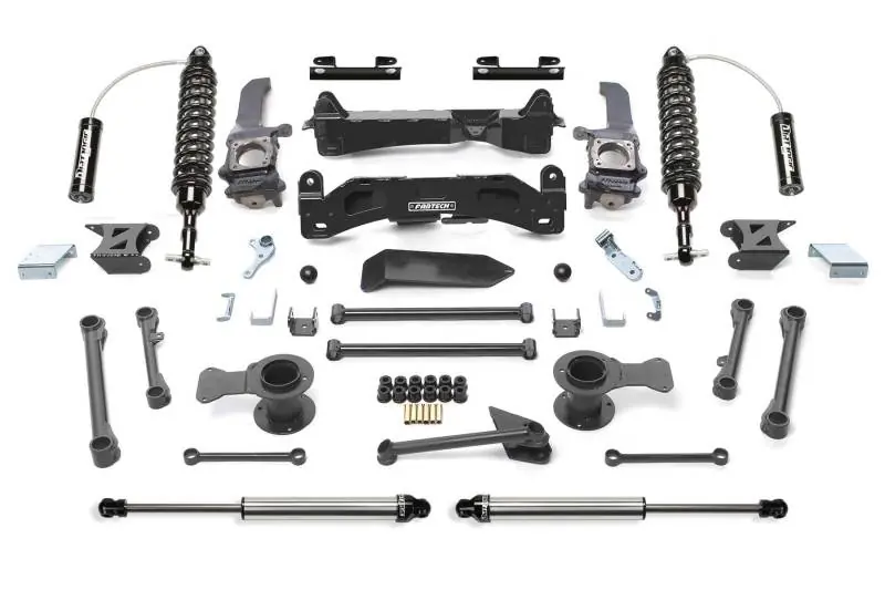 Must Have Fabtech 10-13 Toyota FJ 4WD 6in Perf Sys w/Dlss 2.5C/O Resi & Rr Dlss