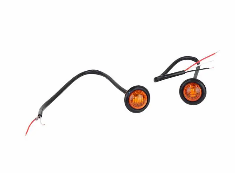Next Day Delivery Fishbone Offroad Amber LEDs 3/4In Pair