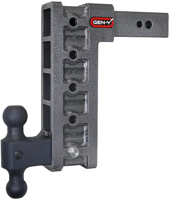 Gen-Y Mega Duty 2.5in Shank 12in Drop 3.5K TW 32K Hitch w/GH-0161 Dual-Ball Next Day Delivery