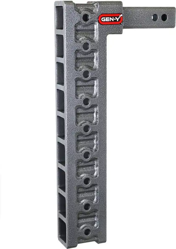One Day Deal Gen-Y Mega Duty 2in Shank 20in Drop 1.5K TW 10K Hitch w/GH-0100 Stabilizer Kit