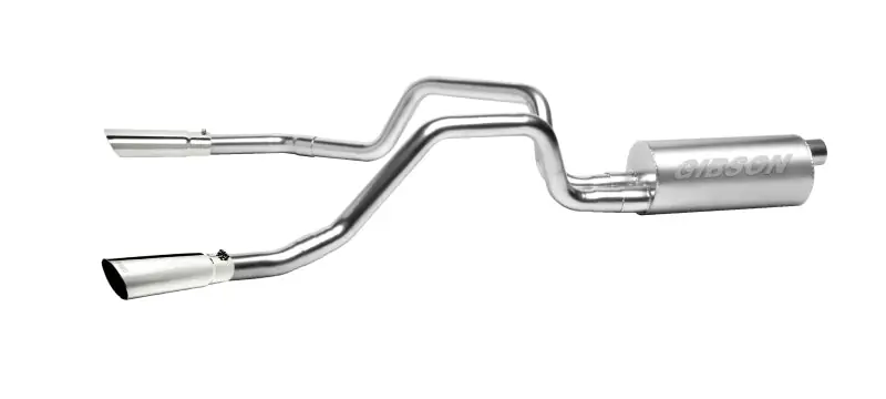 Final Sale Gibson 99-05 Chevrolet Silverado 1500 Base 4.3L 2.5in Cat-Back Dual Split Exhaust - Aluminized