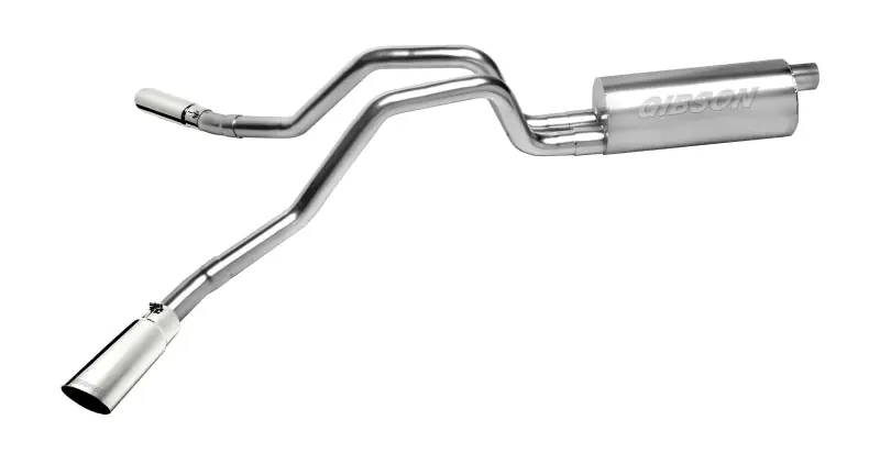 Gibson 02-05 Chevrolet Avalanche 1500 Base 5.3L 2.25in Cat-Back Dual Extreme Exhaust - Aluminized Reduced Price