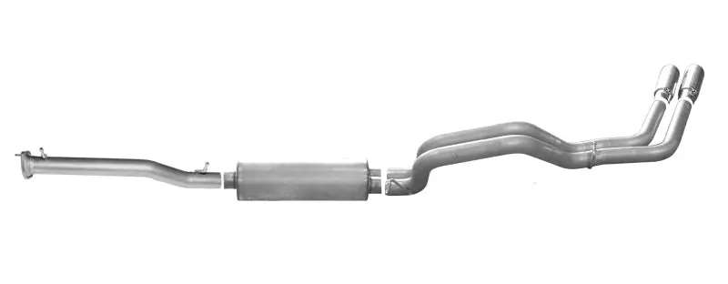 Mega Sale Gibson 11-19 Chevrolet Silverado 2500 HD LT 6.0L 3.5in/3in Cat-Back Dual Sport Exhaust - Aluminized