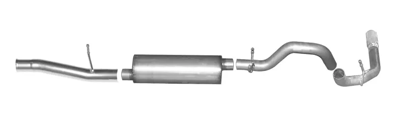 Gibson 10-13 GMC Sierra 1500 SLE 4.8L 3in Cat-Back Single Exhaust - Stainless Fast Shipping