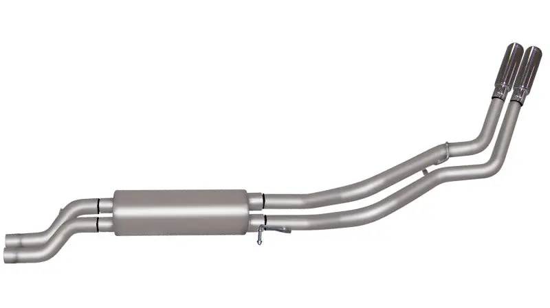 Trending Gibson 01-05 Chevrolet Silverado 2500 HD Base 6.0L 2.5in Cat-Back Dual Sport Exhaust - Stainless