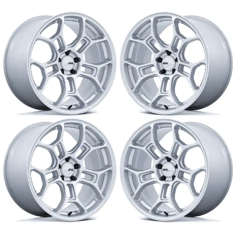 American Racing GT Street Wheel Set, Gloss Silver, 19x10/19x11 :: 2015-2025 Ford Mustang Shop Now