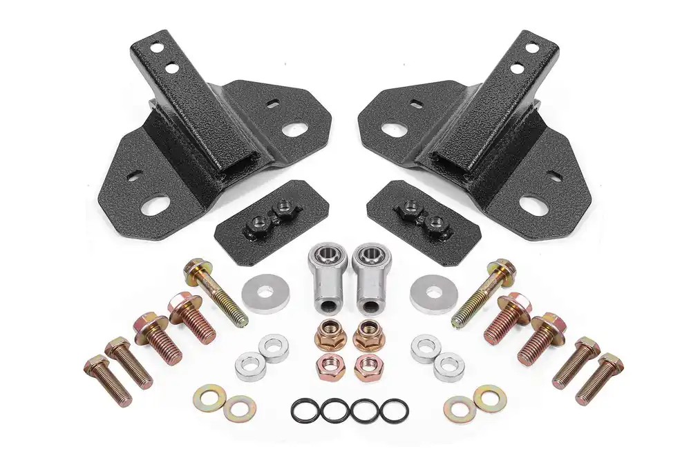 BMR Rear Shock Mount, Black Hammertone :: 2015-2023 Ford Mustang Order Now